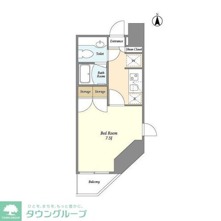 エコロジー木場レジデンスの物件間取画像